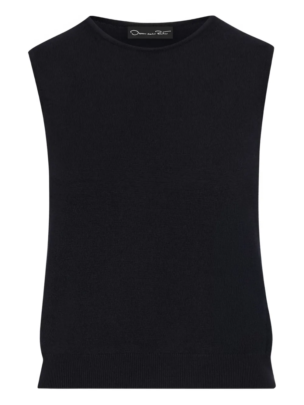 Топ без рукавов Oscar de la Renta, синий
Топ без рукавов Oscar de la Renta, синий