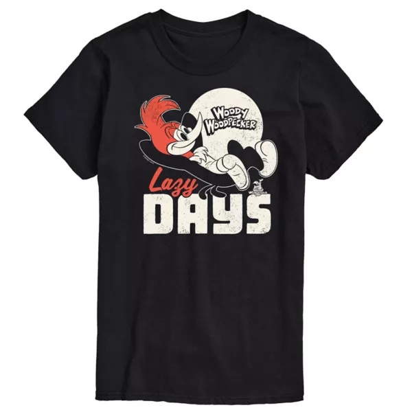 Футболка с принтом «ленивые дни» с большим и высоким лесным дятлом Licensed Character, черный
Футболка с принтом «ленивые дни» с большим и высоким лесным дятлом Licensed Character, черный