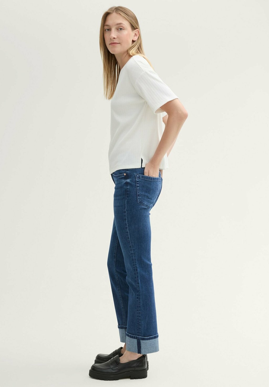 Джинсы прямого кроя ALEXA TOM TAILOR, темно-синий деним
Джинсы прямого кроя ALEXA TOM TAILOR, темно-синий деним