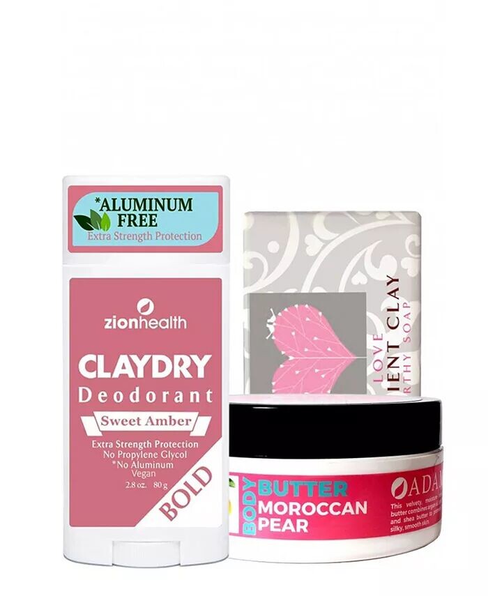 Дезодорант Love at First Scent Sweet Amber Bold 2,8 унции + Мыло Love 6 унций + Масло для тела «Марокканская груша» 4 унции Zion Health
Дезодорант Love at First Scent Sweet Amber Bold 2,8 унции + Мыло Love 6 унций + Масло для тела «Марокканская груша» 4 унции Zion Health