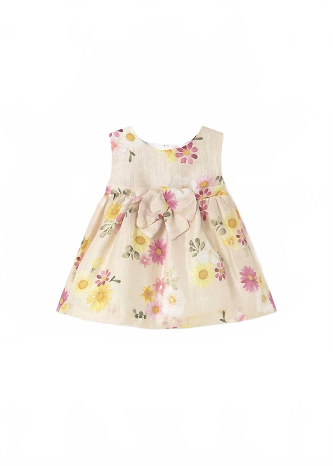 Платье для девочки из льна без рукавов с цветочным принтом в виде подсолнуха Mayoral, Sunflower
Платье для девочки из льна без рукавов с цветочным принтом в виде подсолнуха Mayoral, Sunflower