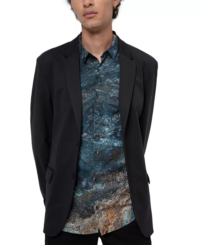 Мужской облегающий пиджак Performance Hugo Boss, синий
Мужской облегающий пиджак Performance Hugo Boss, синий