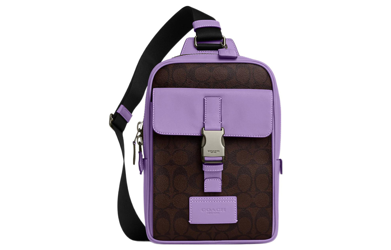 COACH Одноплечевая поясная сумка через плечо малая мужская фиолетовая и коричневая
COACH Одноплечевая поясная сумка через плечо малая мужская фиолетовая и коричневая