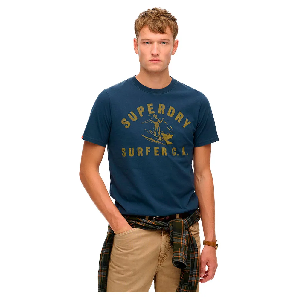 Футболка с коротким рукавом Superdry Lo-Fi Outdoor Relaxed, синий
Футболка с коротким рукавом Superdry Lo-Fi Outdoor Relaxed, синий