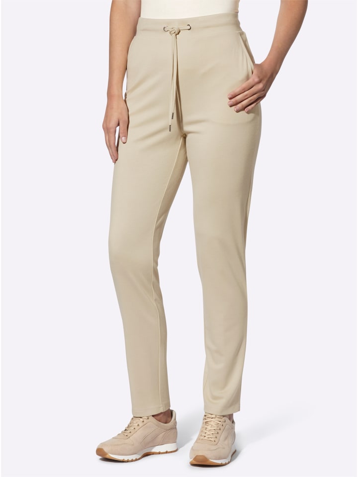 Спортивные брюки песочного цвета Heine
Спортивные брюки песочного цвета Heine