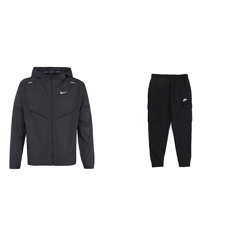 Повседневная спортивная одежда унисекс черная Nike
Повседневная спортивная одежда унисекс черная Nike