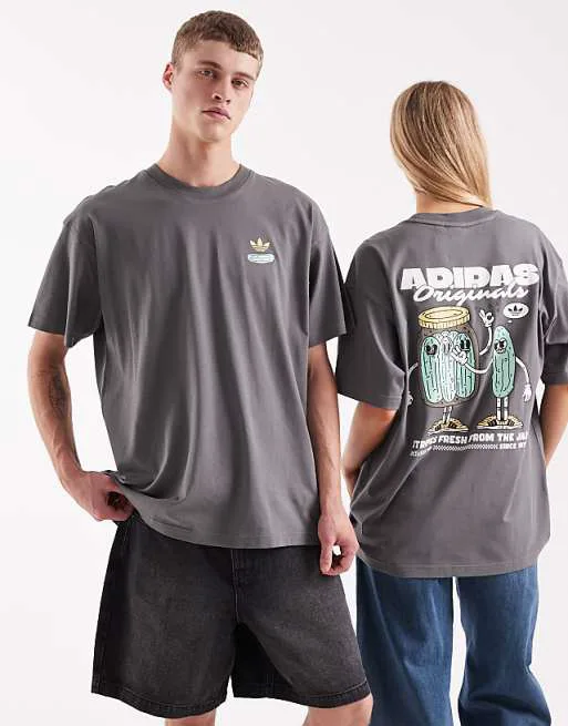 Темно-серая футболка с графическим принтом adidas Originals Pickle, Серый, Темно-серая футболка с графическим принтом adidas Originals Pickle
Темно-серая футболка с графическим принтом adidas Originals Pickle, Серый, Темно-серая футболка с графическим принтом adidas Originals Pickle