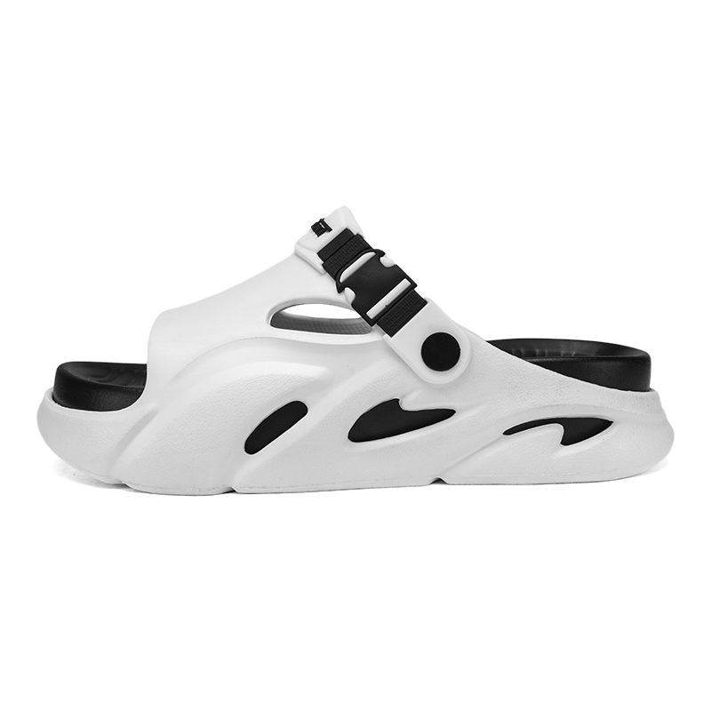 CAMOSI Пляжные сандалии унисекс черные серые/белые черные/оранжевые/мятно-зеленые белые черные, цвет White Black