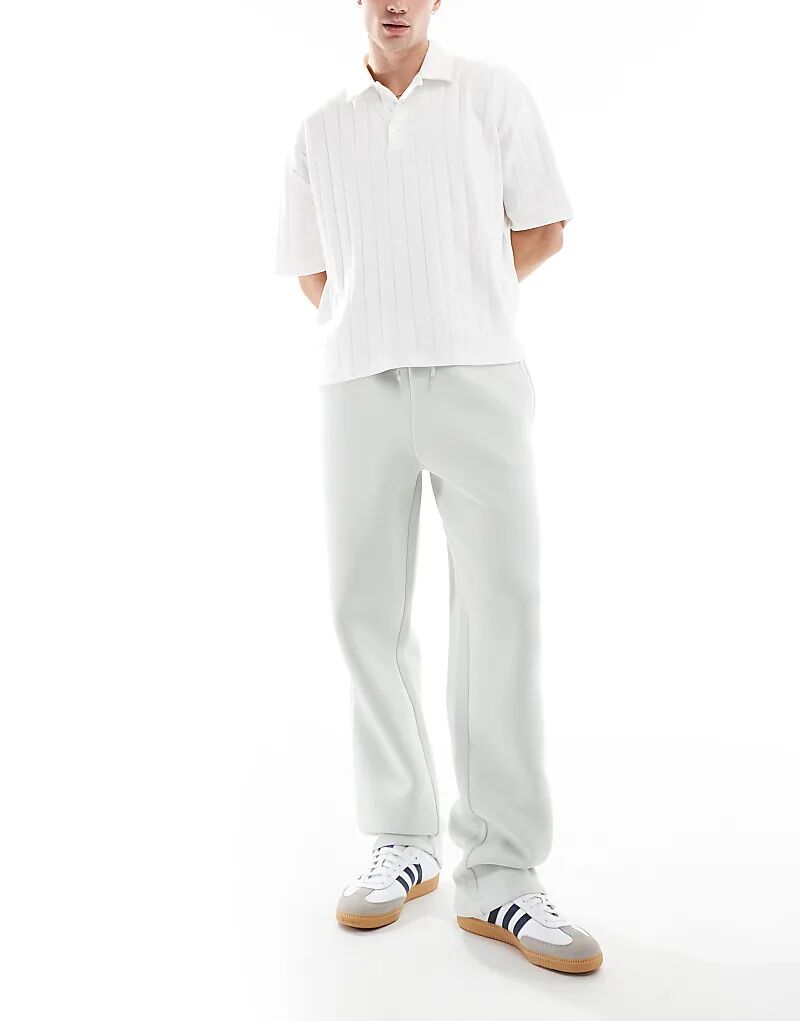 Прямые брюки-джоггеры с контрастной отделкой серого цвета ASOS DESIGN
Прямые брюки-джоггеры с контрастной отделкой серого цвета ASOS DESIGN