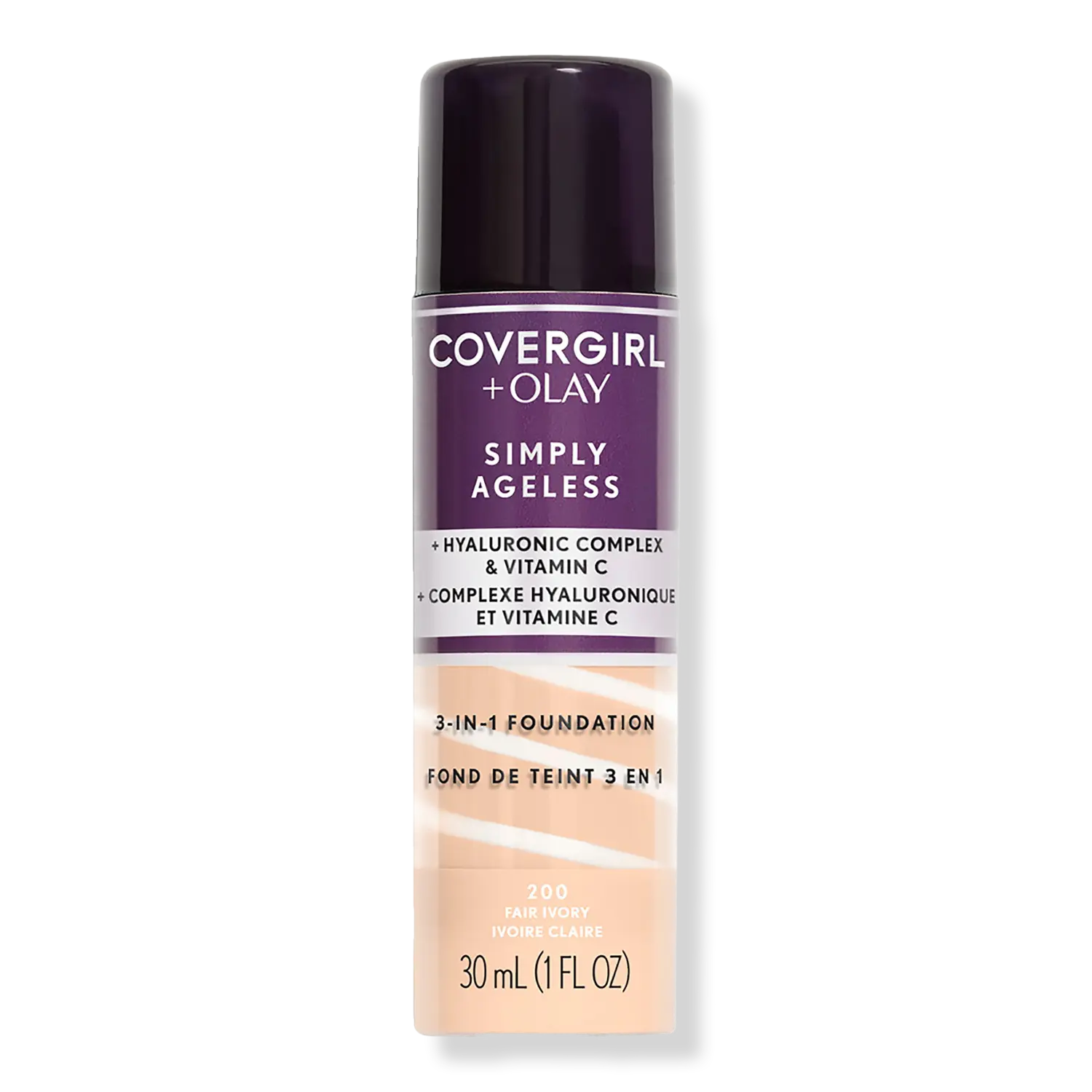 Жидкая тональная основа Olay Simply Ageless 3-в-1 CoverGirl, Fair Ivory
Жидкая тональная основа Olay Simply Ageless 3-в-1 CoverGirl, Fair Ivory