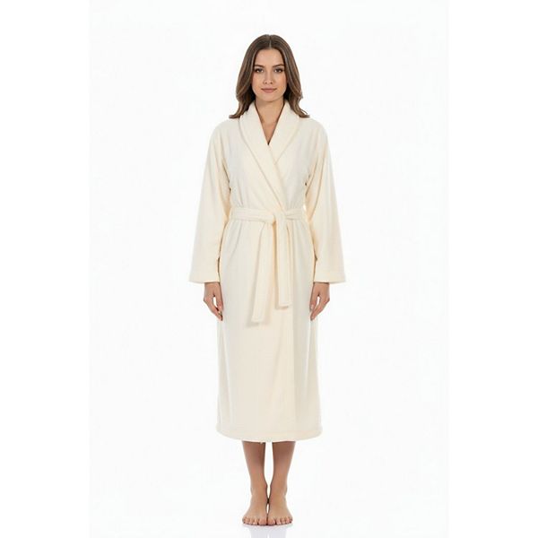 Унисекс халат из хлопка, мягкий воротник-шаль в стиле отеля Wear Sierra, Ivory
Унисекс халат из хлопка, мягкий воротник-шаль в стиле отеля Wear Sierra, Ivory