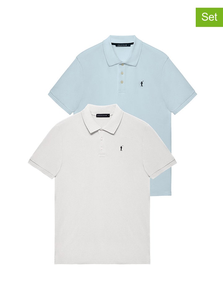 Рубашка-поло Polo Club, светло-голубой/белый
Рубашка-поло Polo Club, светло-голубой/белый