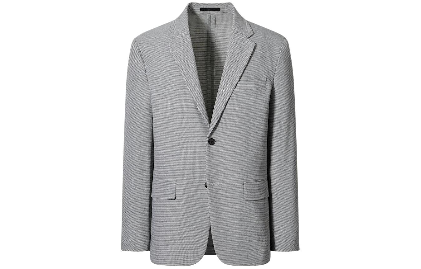 Деловой костюм унисекс небесно-серый Uniqlo, серый
Деловой костюм унисекс небесно-серый Uniqlo, серый