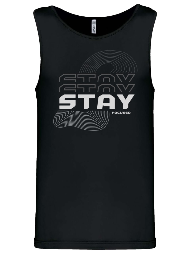 Майка-топ "Stay Focused" черного цвета F4NT4STIC
Майка-топ "Stay Focused" черного цвета F4NT4STIC