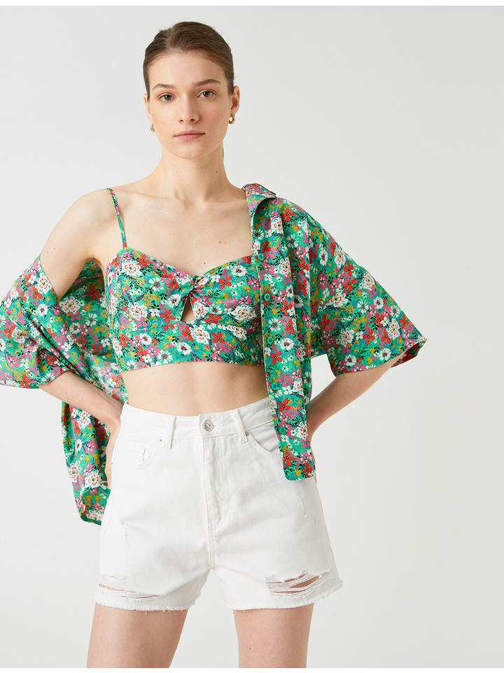 KOTON Зеленая майка
KOTON Зеленая майка