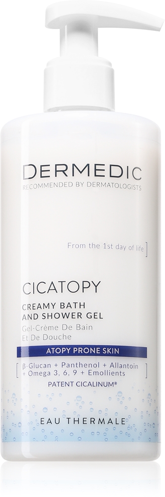 Кремовый гель для душа и ванны Cicatopy Dermedic, 300 мл
Кремовый гель для душа и ванны Cicatopy Dermedic, 300 мл