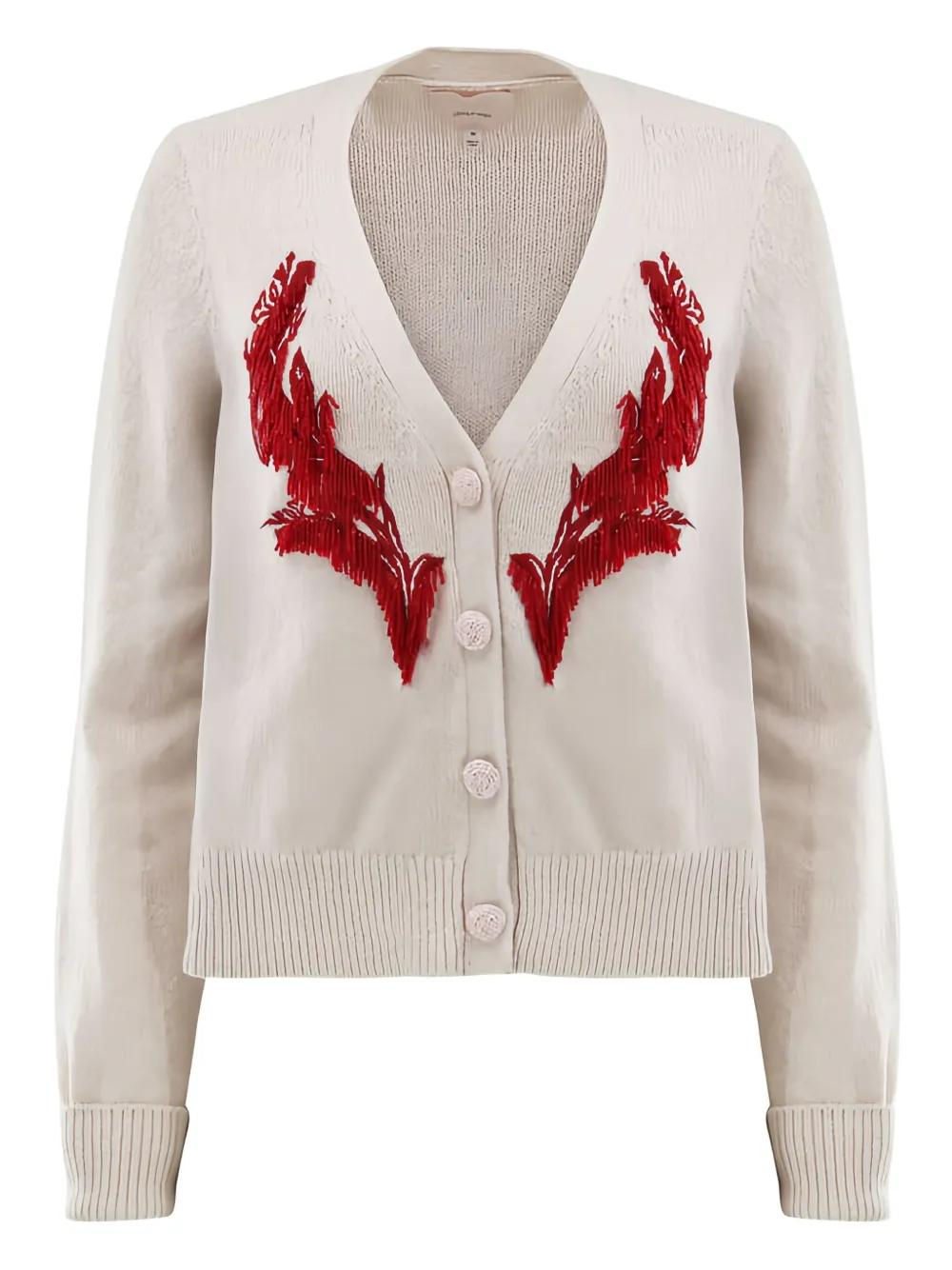 Кардиган с бахромой Cinq A Sept, нейтральный
Кардиган с бахромой Cinq A Sept, нейтральный