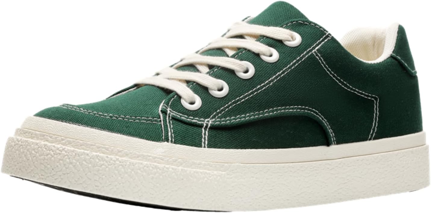 Мужские кроссовки на платформе из холщовой ткани - на шнуровке, повседневная обувь с ретро-стилем, удобные и стильные для ежедневной носки, идеально подходят для мужской моды Aokisx, зеленый
Мужские кроссовки на платформе из холщовой ткани - на шнуровке, повседневная обувь с ретро-стилем, удобные и стильные для ежедневной носки, идеально подходят для мужской моды Aokisx, зеленый