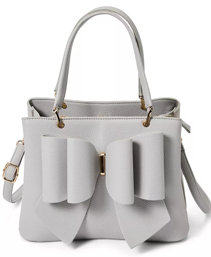 Женская сумка-сэтчел Jenna с тремя отделениями и завязкой-бабочкой LIKE DREAMS, серый
Женская сумка-сэтчел Jenna с тремя отделениями и завязкой-бабочкой LIKE DREAMS, серый