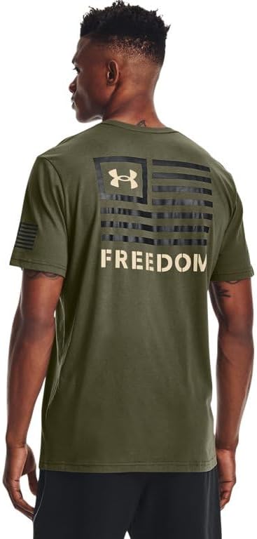 Новая мужская футболка с надписью «Freedom Banner» от Under Armour, Marine Od Green (390)/Black, Черный, Новая мужская футболка с надписью «Freedom Banner» от Under Armour, Marine Od Green (390)/Black
Новая мужская футболка с надписью «Freedom Banner» от Under Armour, Marine Od Green (390)/Black, Черный, Новая мужская футболка с надписью «Freedom Banner» от Under Armour, Marine Od Green (390)/Black