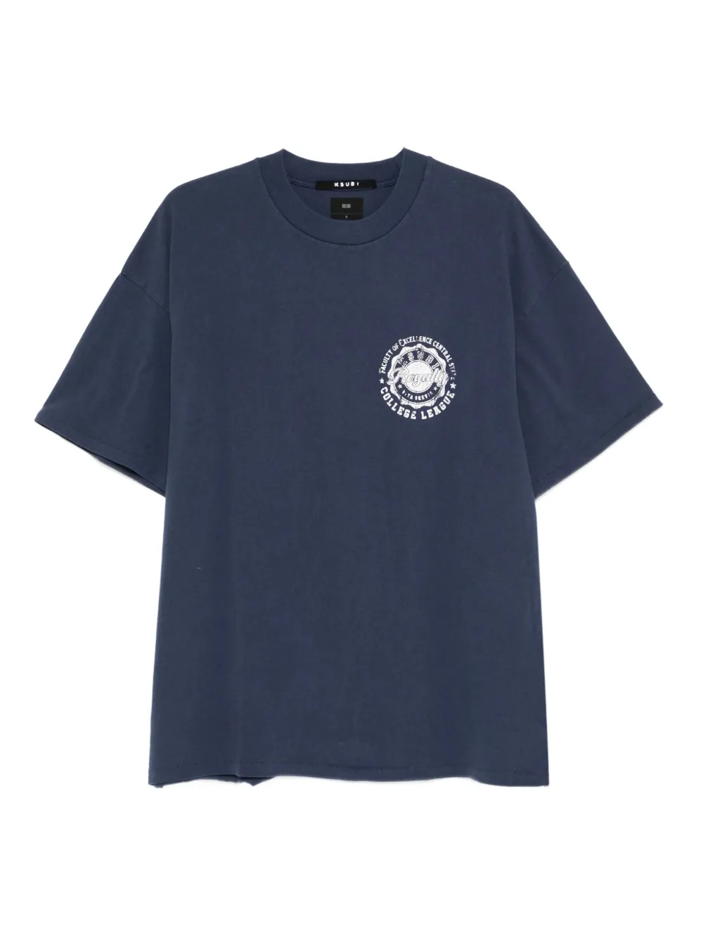 Футболка свободного кроя с графическим принтом Stacks Ksubi, синий
Футболка свободного кроя с графическим принтом Stacks Ksubi, синий