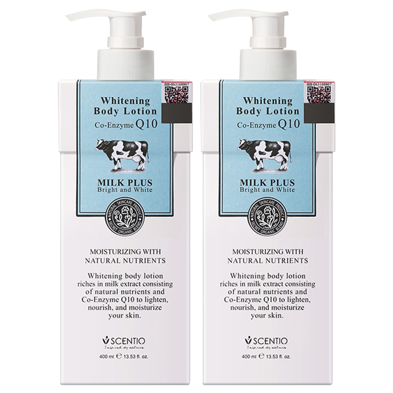 Лосьон для тела / крем / спрей для женщин Scentio, q10 milk body lotion 400ml*2
Лосьон для тела / крем / спрей для женщин Scentio, q10 milk body lotion 400ml*2