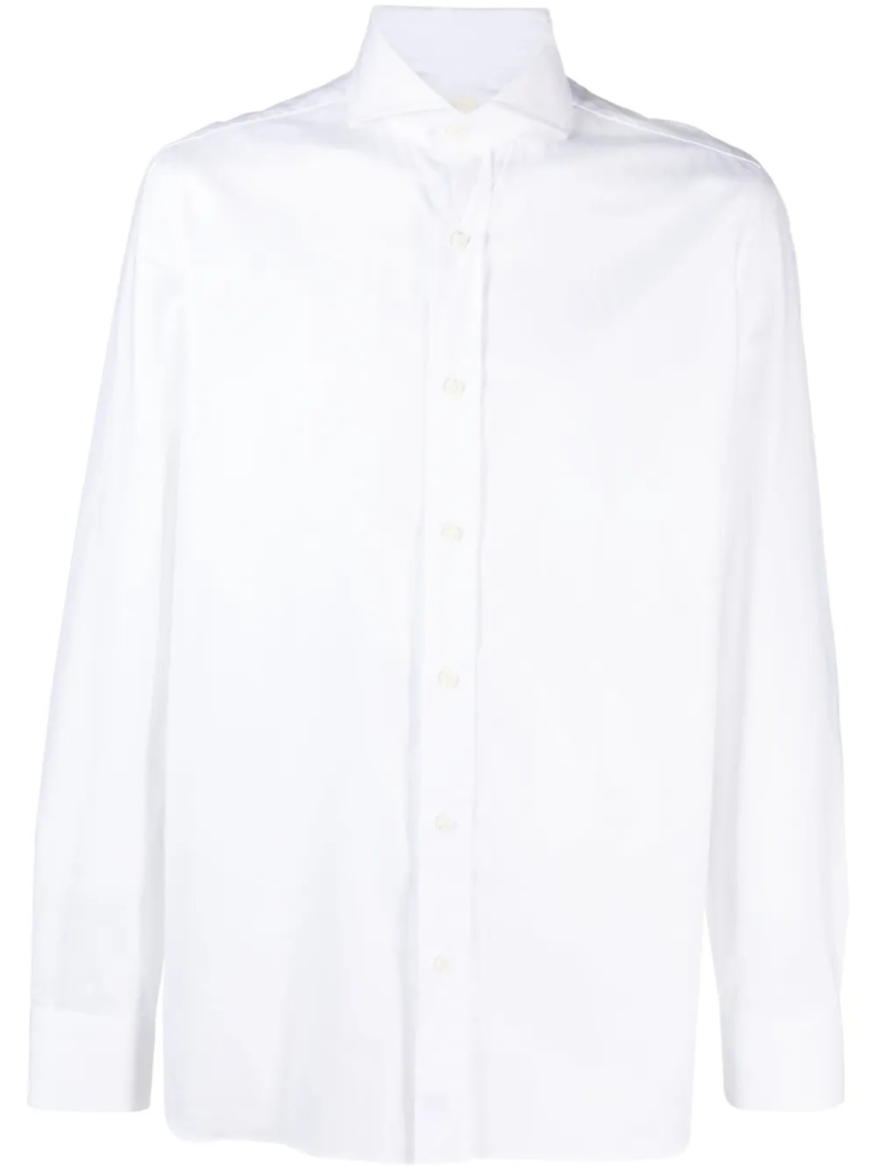 Рубашка на пуговицах Borrelli, белый 
Рубашка на пуговицах Borrelli, белый