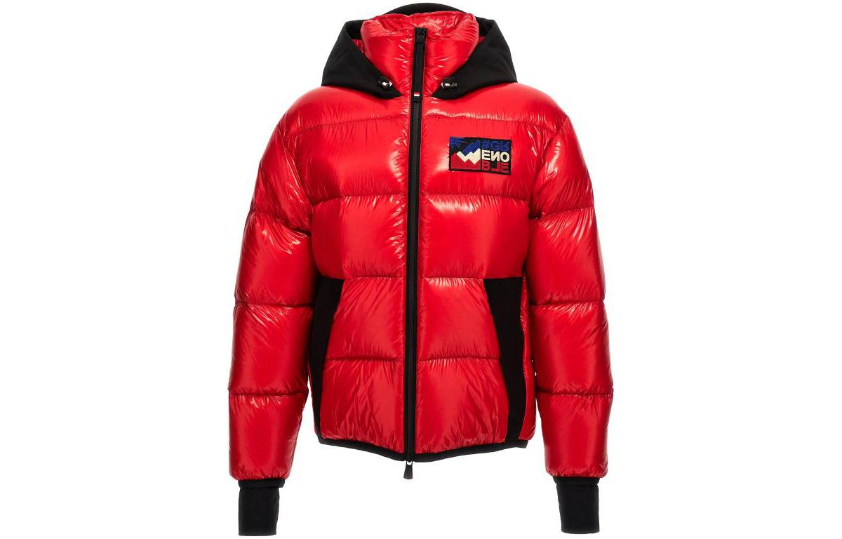 Moncler Grenoble Пуховик с накладным логотипом, Red
Moncler Grenoble Пуховик с накладным логотипом, Red