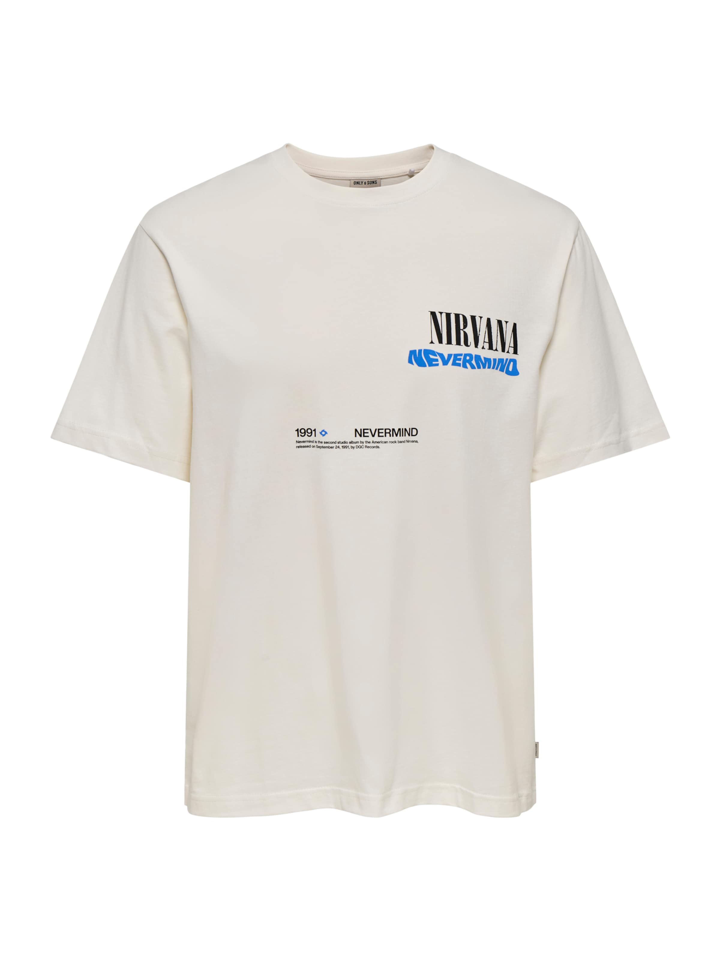 Only & Sons Футболка 'ONSNIRVANA' в белом цвете
Only & Sons Футболка 'ONSNIRVANA' в белом цвете
