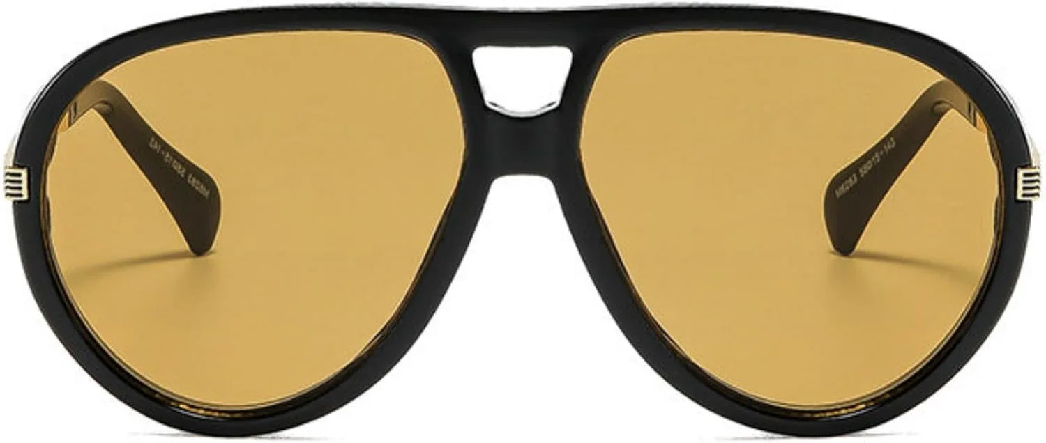 Солнцезащитные очки Willochra Retro Pilot для женщин с двойной перемычкой, модные градиентные линзы UV400, мужские черные солнцезащитные очки для активного отдыха, C2
Солнцезащитные очки Willochra Retro Pilot для женщин с двойной перемычкой, модные градиентные линзы UV400, мужские черные солнцезащитные очки для активного отдыха, C2