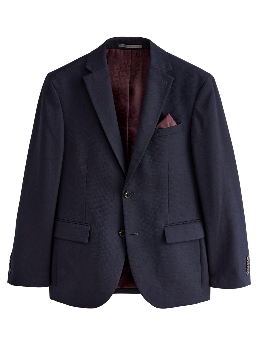 Пиджак от костюма комфортной посадки Next, темно-синий
Пиджак от костюма комфортной посадки Next, темно-синий