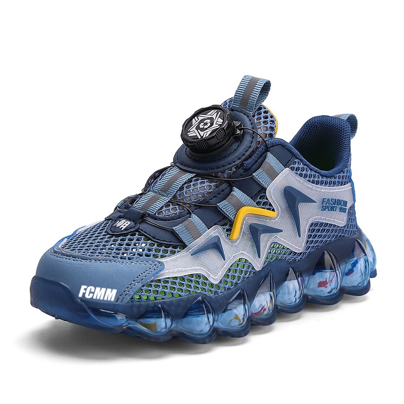 Противоскользящая и дышащая повседневная обувь для детей FCMM, синий
Противоскользящая и дышащая повседневная обувь для детей FCMM, синий