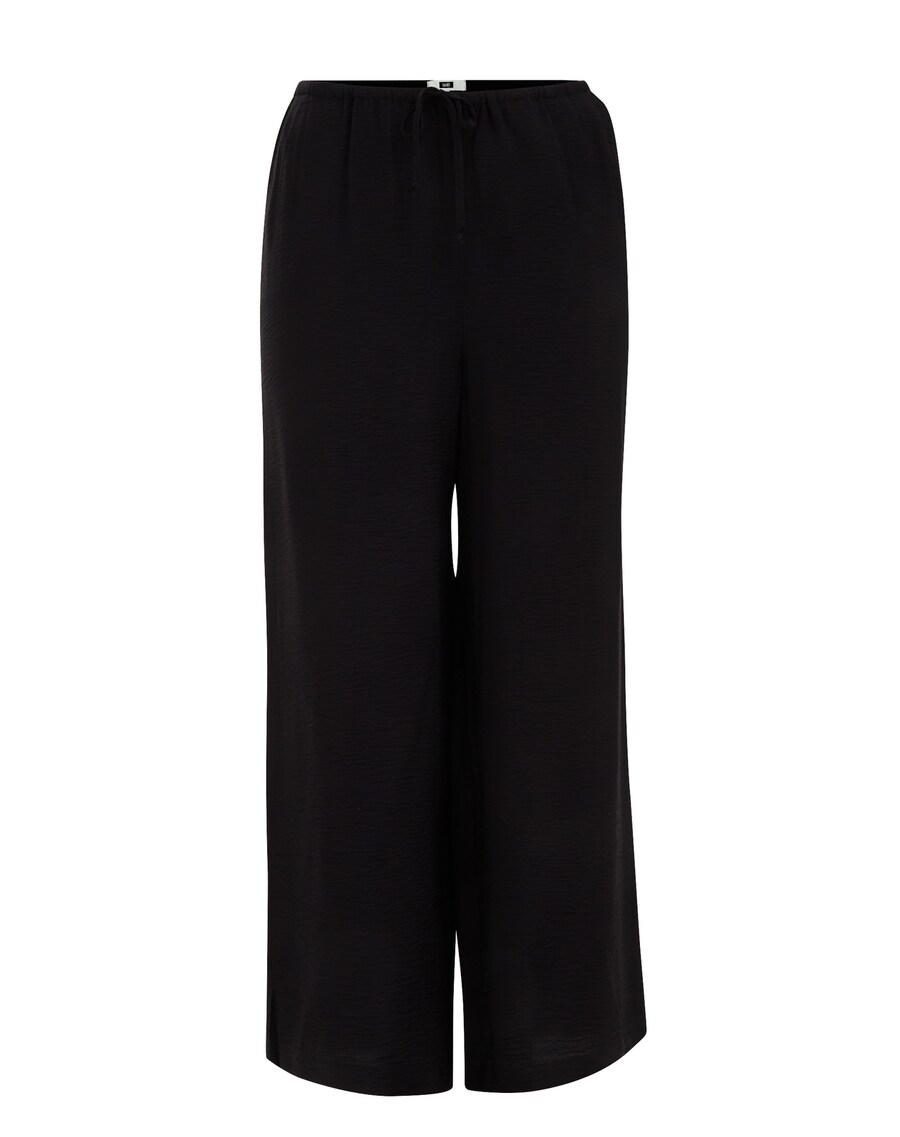 Широкие брюки WE Fashion, черный
Широкие брюки WE Fashion, черный