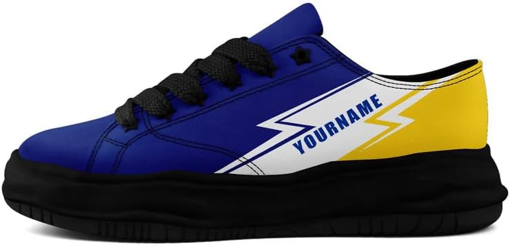 Кроссовки AWSOLE Custom Platform Canvas для мужчин и женщин, модные низкие повседневные туфли, классические удобные обувь для ходьбы, черный/синий/желтый
Кроссовки AWSOLE Custom Platform Canvas для мужчин и женщин, модные низкие повседневные туфли, классические удобные обувь для ходьбы, черный/синий/желтый