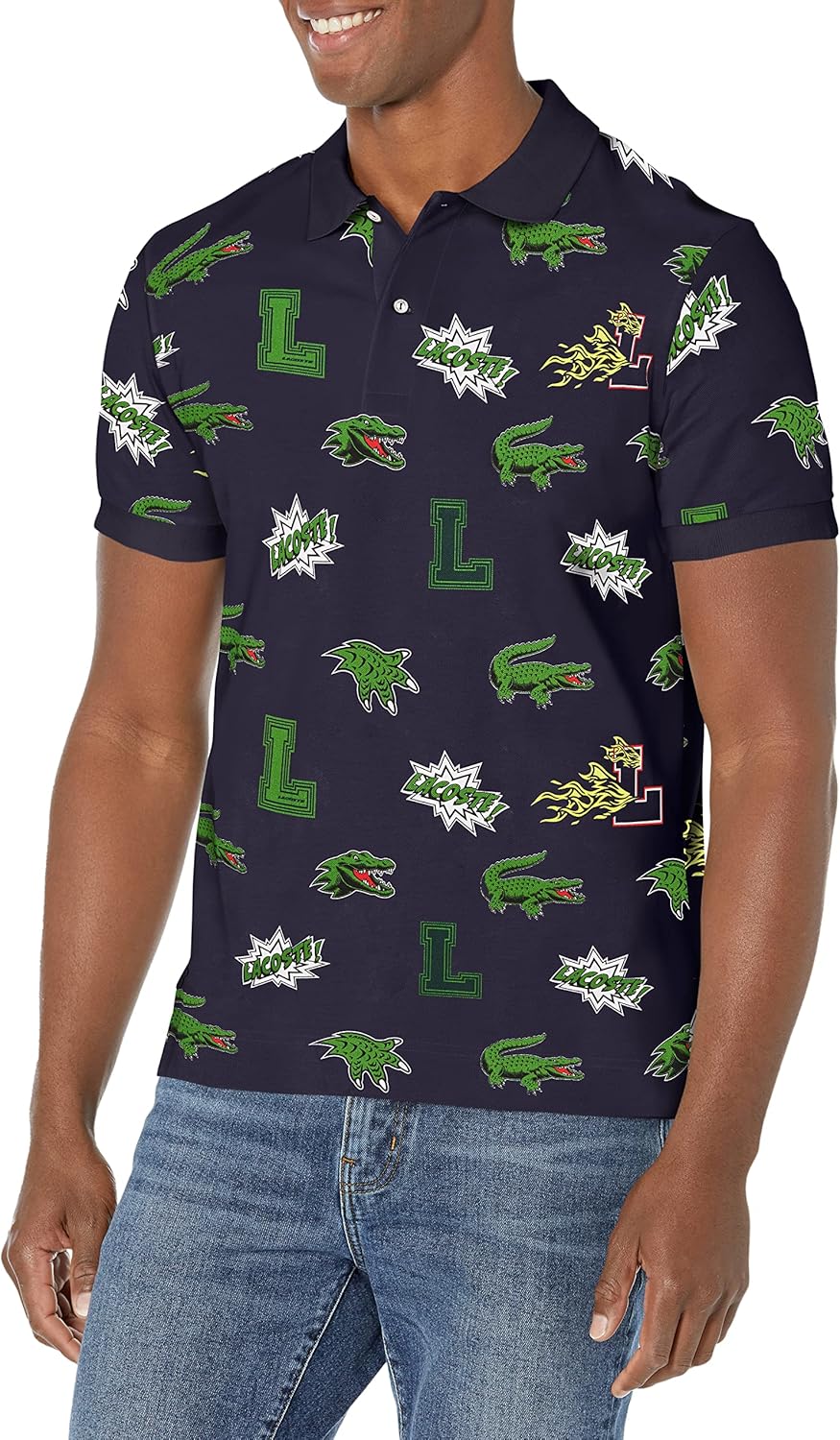 Мужская праздничная футболка-поло Lacoste Regular Fit с принтом крокодила, Marine/Multico, Синий, Мужская праздничная футболка-поло Lacoste Regular Fit с принтом крокодила, Marine/Multico
Мужская праздничная футболка-поло Lacoste Regular Fit с принтом крокодила, Marine/Multico, Синий, Мужская праздничная футболка-поло Lacoste Regular Fit с принтом крокодила, Marine/Multico