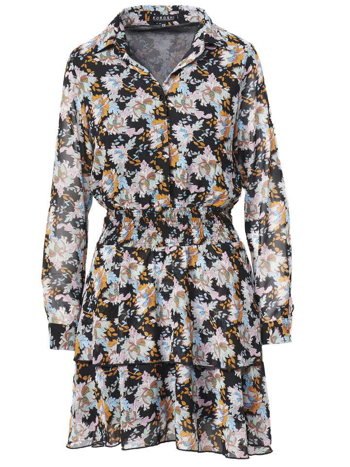 Длинное платье KOROSHI Langärmeliges, красочный
Длинное платье KOROSHI Langärmeliges, красочный