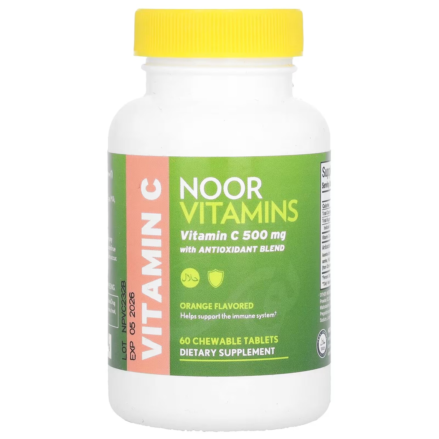 Витамин С со смесью антиоксидантов Noor Vitamins апельсиновый 500 мг, 60 таблеток
Витамин С со смесью антиоксидантов Noor Vitamins апельсиновый 500 мг, 60 таблеток