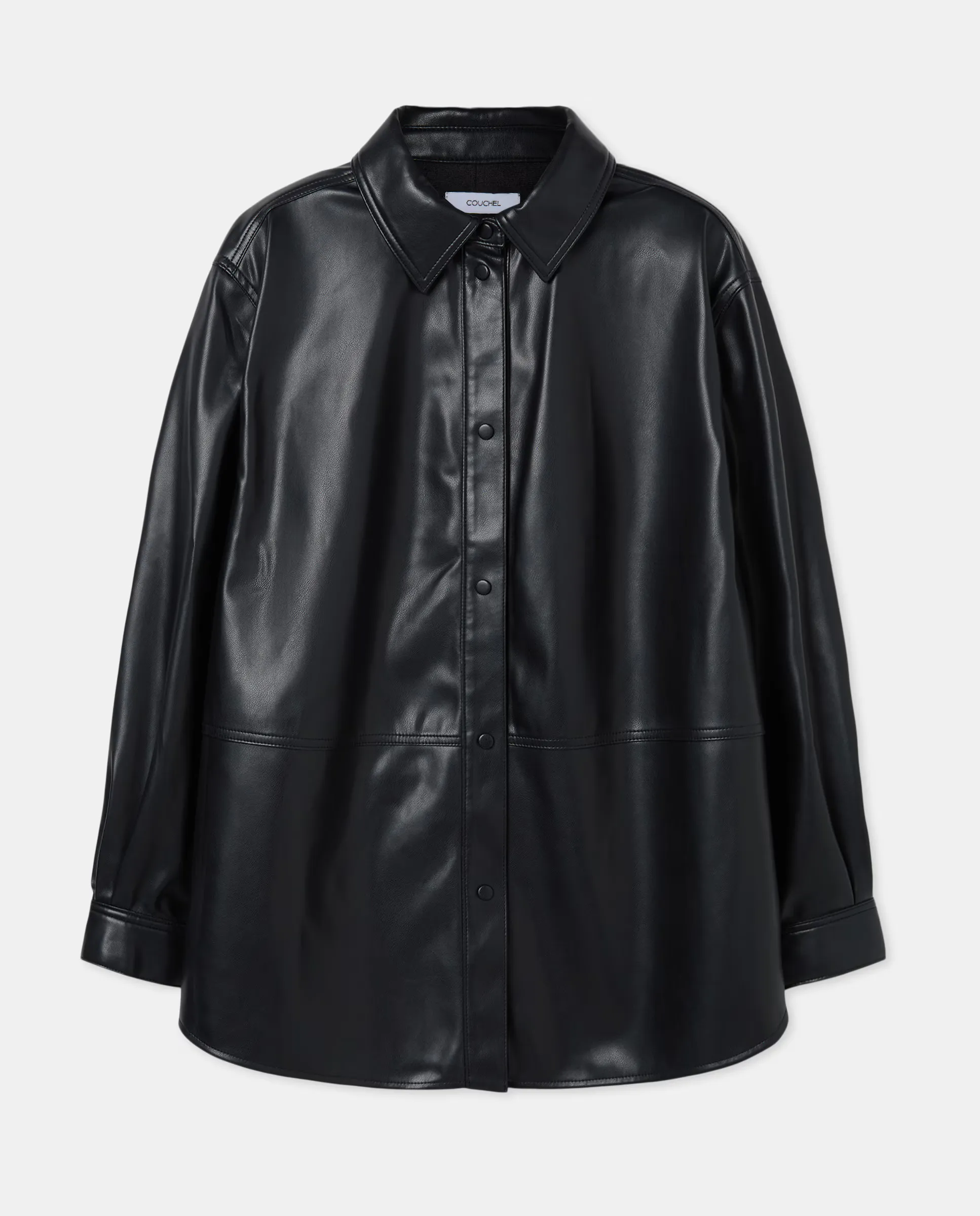 Женский однотонный пиджак Couchel, черный 
Женский однотонный пиджак Couchel, черный