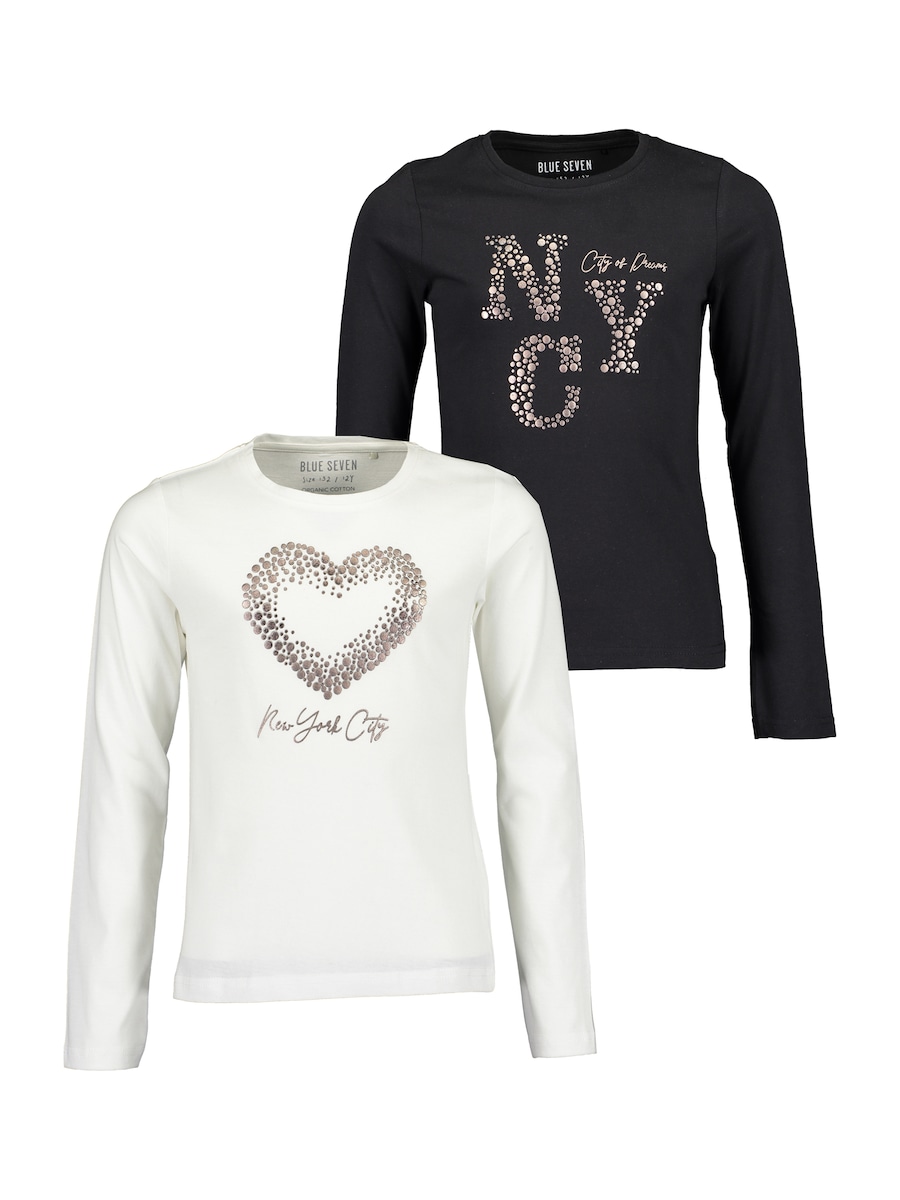 Рубашка BLUE SEVEN, черный/белый
Рубашка BLUE SEVEN, черный/белый