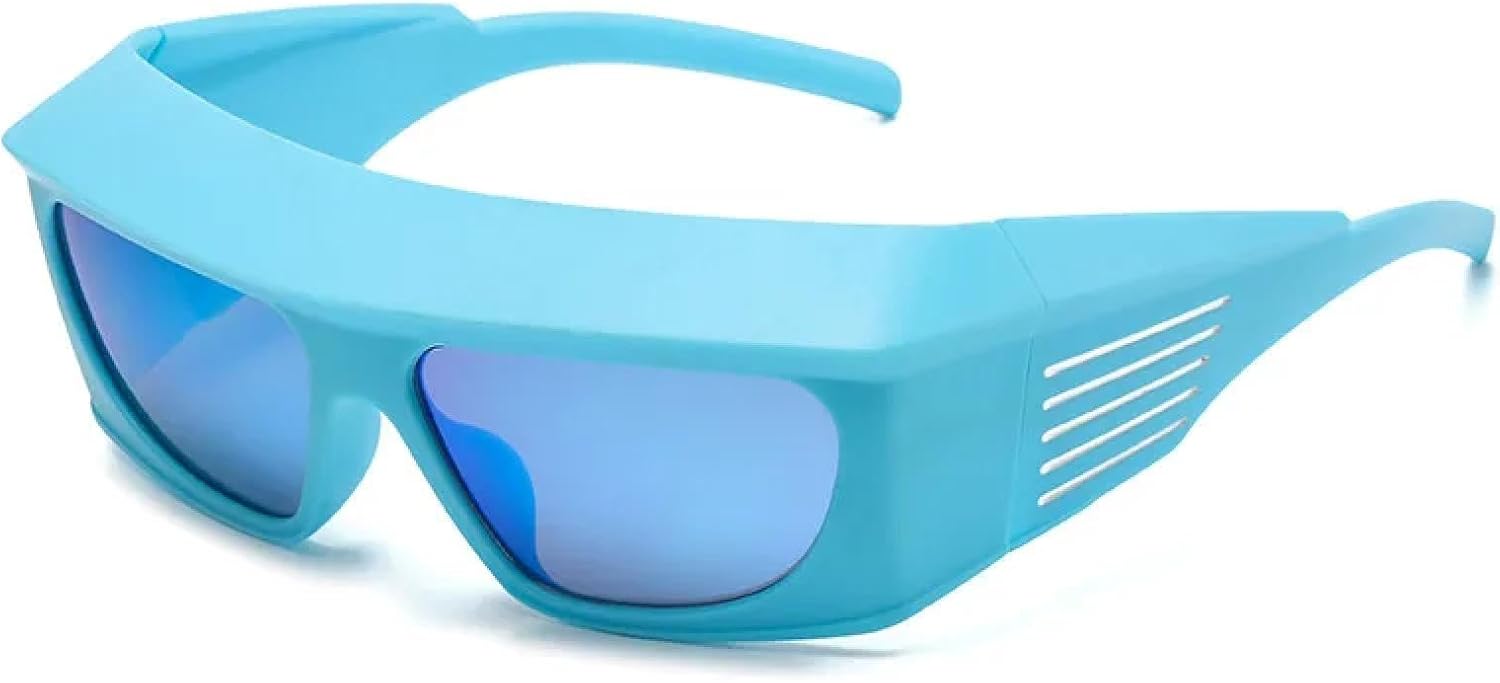 Винтажные солнцезащитные очки в стиле стимпанк большого размера для женщин и мужчин, роскошные, в крупной оправе, трендовые, панк, с защитой от УФ-излучения UV400 TYUVIVO, Blue Mirror Blue
Винтажные солнцезащитные очки в стиле стимпанк большого размера для женщин и мужчин, роскошные, в крупной оправе, трендовые, панк, с защитой от УФ-излучения UV400 TYUVIVO, Blue Mirror Blue