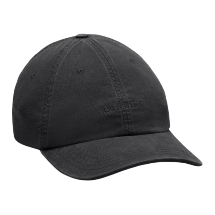 Lululemon Хлопковая бейсболка унисекс черная, Diluted Black Wash
Lululemon Хлопковая бейсболка унисекс черная, Diluted Black Wash
