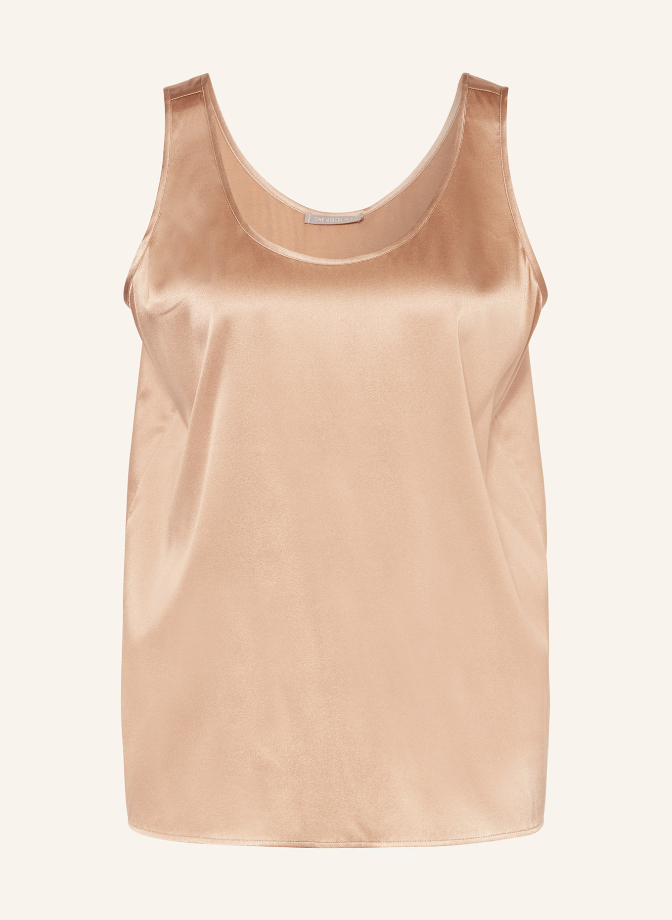 Атласный топ из шелка (The Mercer) N.Y., бежевый
Атласный топ из шелка (The Mercer) N.Y., бежевый