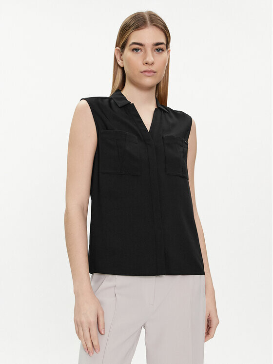 Рубашка стандартного кроя Calvin Klein, черный
Рубашка стандартного кроя Calvin Klein, черный