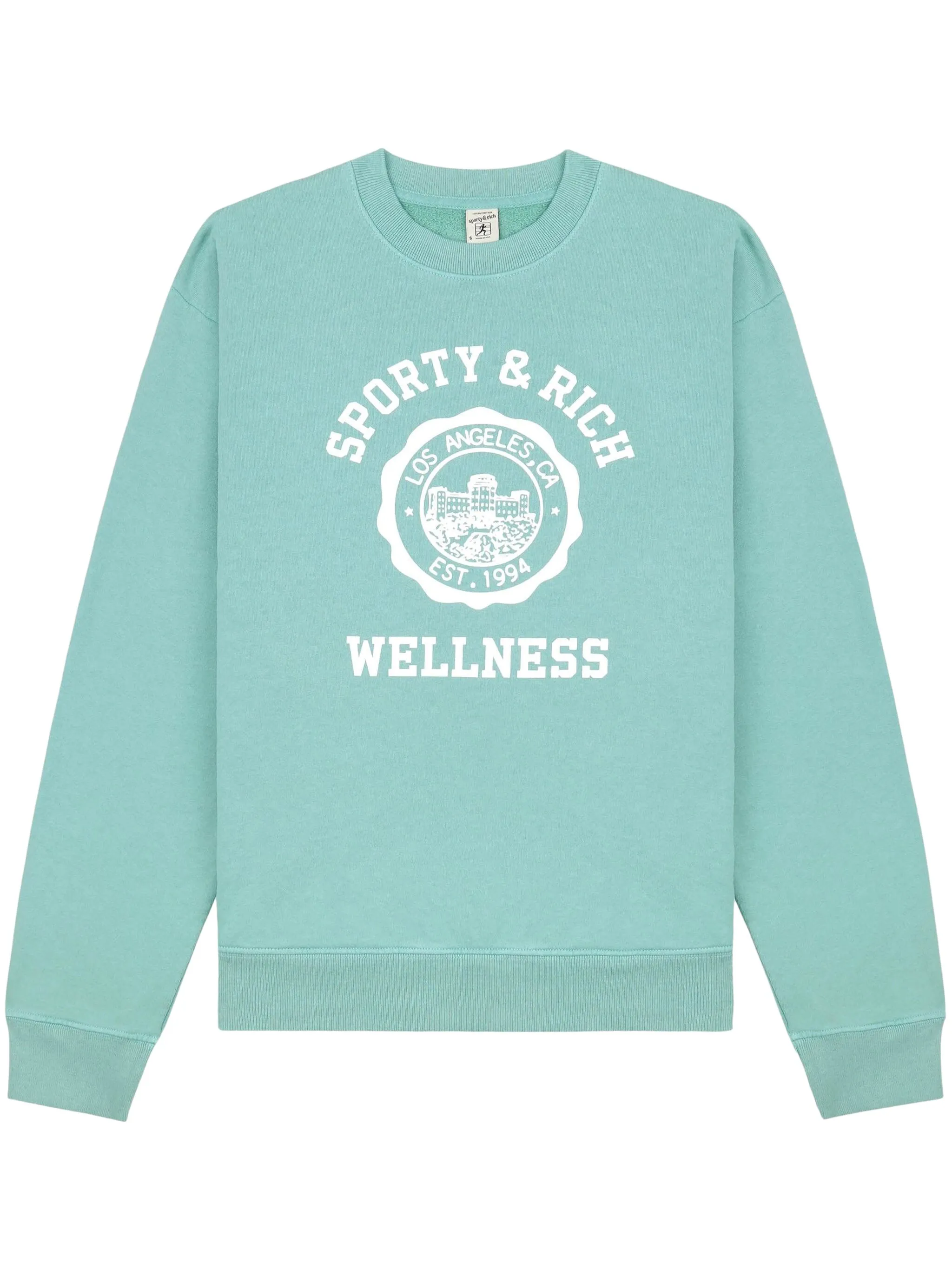 Толстовка с логотипом Sporty & Rich, синий
Толстовка с логотипом Sporty & Rich, синий