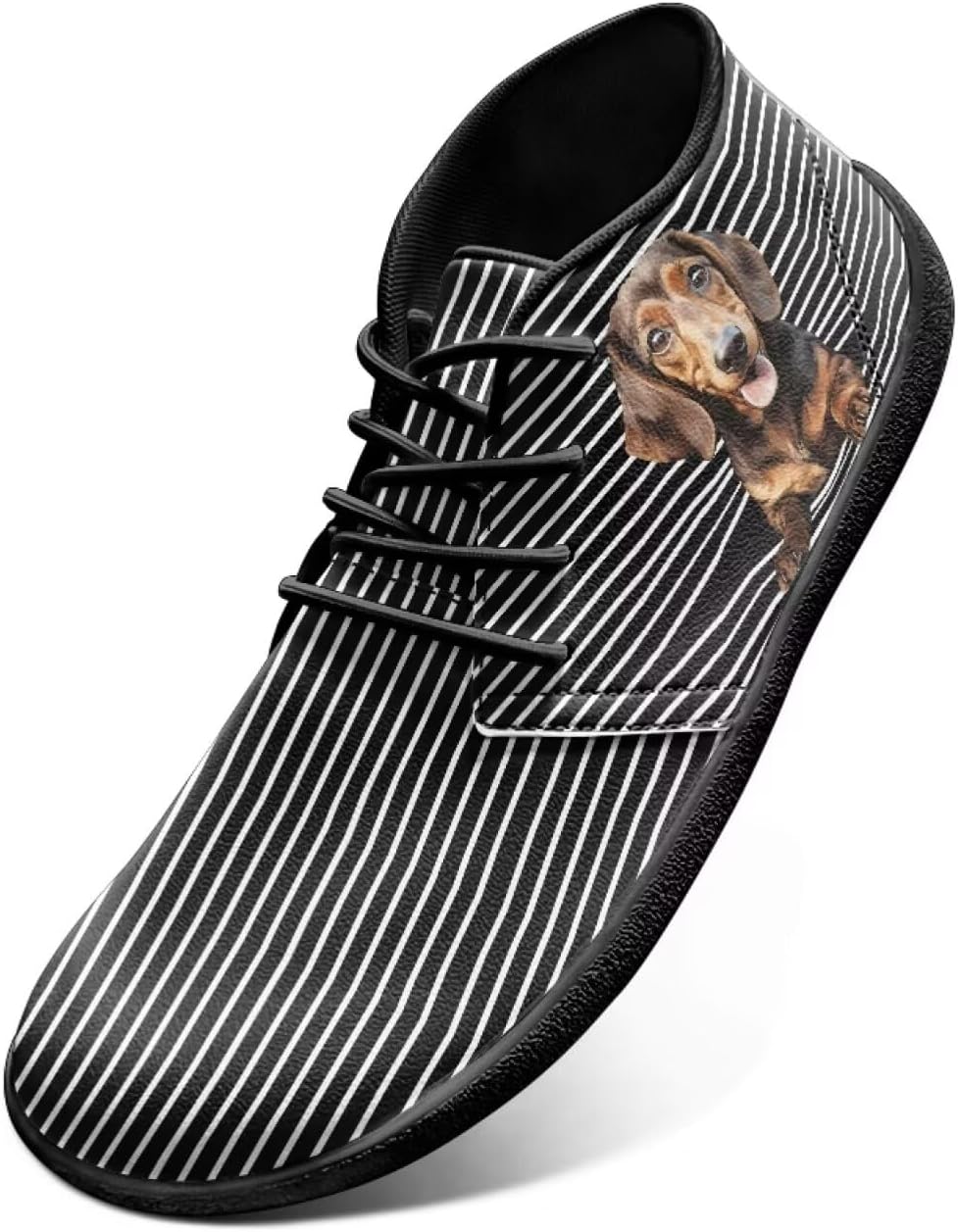 Кроссовки для бега по шоссе, нескользящие, спортивные кроссовки для собак, удобные, унисекс, широкие, для мужчин и женщин, с нулевым перепадом высоты подошвы Chririnla, Stripes Dachshund Dog
Кроссовки для бега по шоссе, нескользящие, спортивные кроссовки для собак, удобные, унисекс, широкие, для мужчин и женщин, с нулевым перепадом высоты подошвы Chririnla, Stripes Dachshund Dog