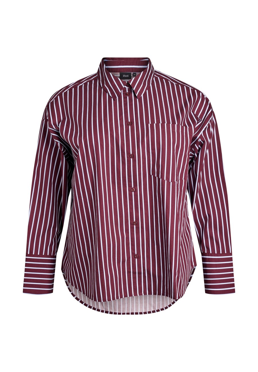 Блуза Zizzi LOCKERES MIT STREIFEN UND EINER BRUSTTASCHE, Tawny Port W Stripe/Bordeaux
Блуза Zizzi LOCKERES MIT STREIFEN UND EINER BRUSTTASCHE, Tawny Port W Stripe/Bordeaux