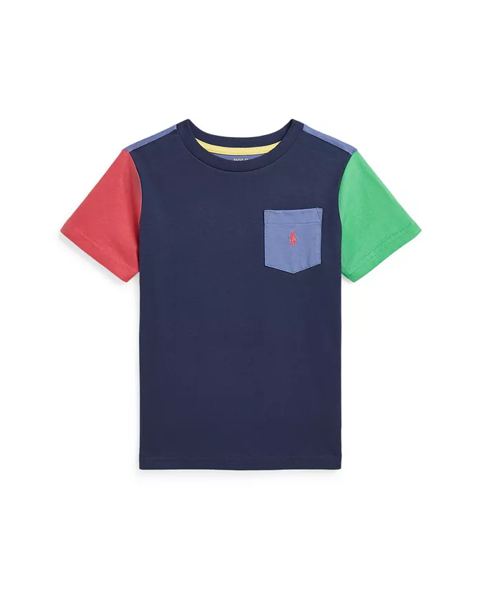 Футболка с карманом и цветными блоками для малышей и мальчиков Polo Ralph Lauren, мультиколор
Футболка с карманом и цветными блоками для малышей и мальчиков Polo Ralph Lauren, мультиколор