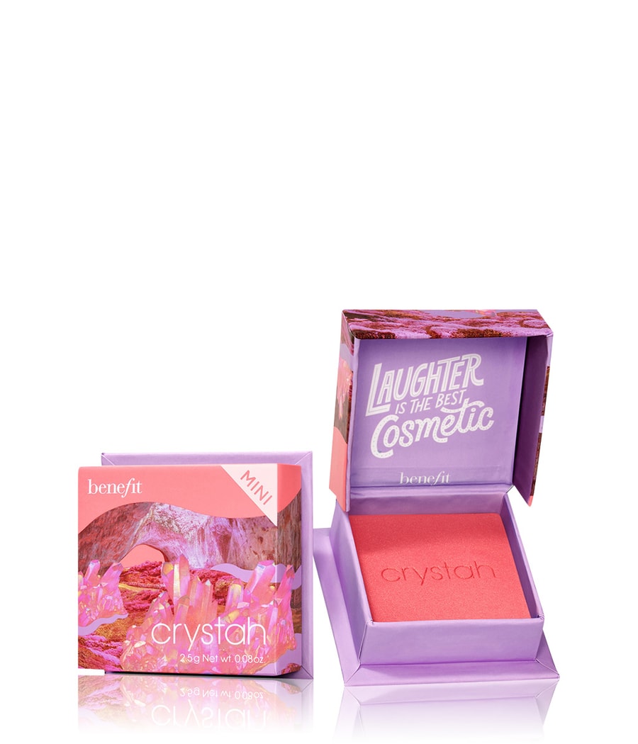 Румяна Benefit Cosmetics Crystah Blush Mini in Erdbeerrosa, Erdbeerrosa, 2.5g
Румяна Benefit Cosmetics Crystah Blush Mini in Erdbeerrosa, Erdbeerrosa, 2.5g