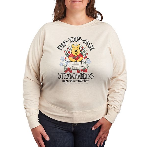 Футболка с длинным рукавом French terry Plus size 'Winnie the Pooh: собери свою клубнику' Disney
Футболка с длинным рукавом French terry Plus size 'Winnie the Pooh: собери свою клубнику' Disney