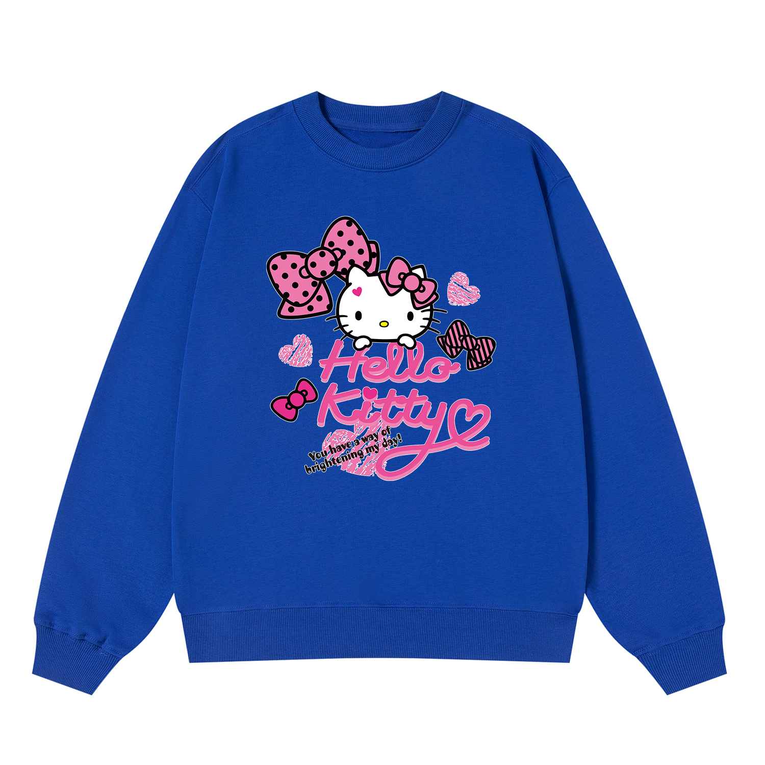 Hello Kitty Hello Kitty SS25 свитшот Unisex Sanrio, синий
Hello Kitty Hello Kitty SS25 свитшот Unisex Sanrio, синий